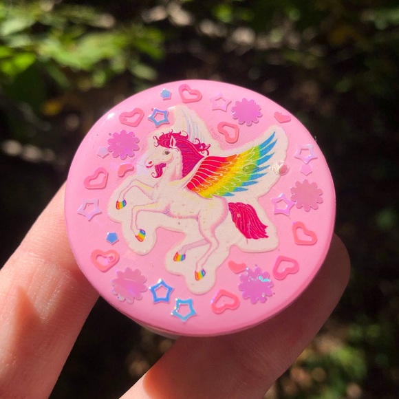 Handmade Kawaii Lisa Frank Pegasus Phone Grip - Picture 7 of 12